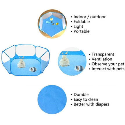 Foldable Design Small Pet Cage - wnkrs