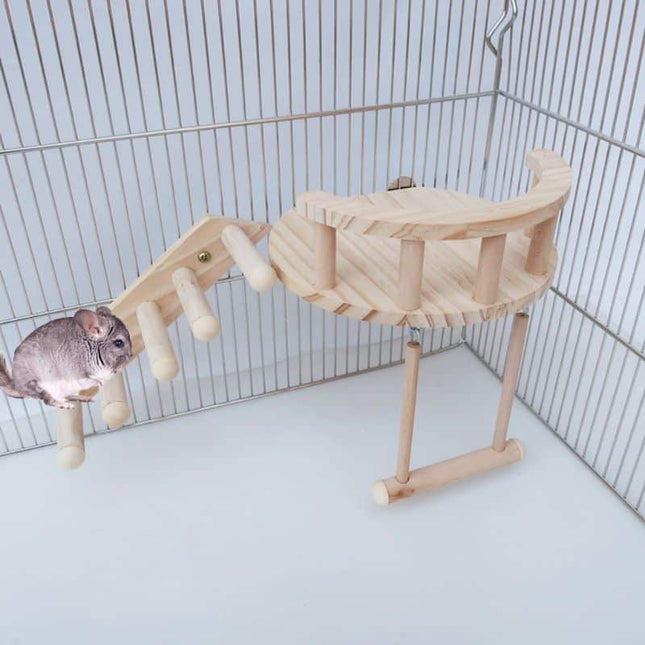 Wooden Climbing Toy for Small Pets - wnkrs