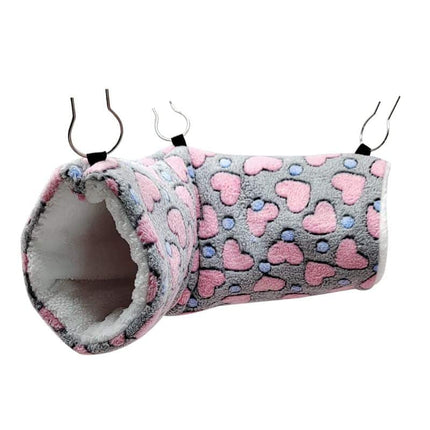 Hanging Plush Tunnel for Small Animals - wnkrs