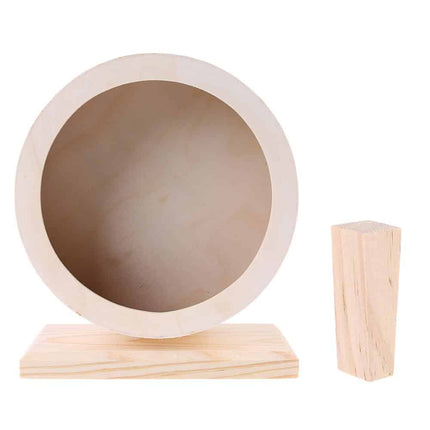 Hamster Wooden Exercise Wheel - wnkrs