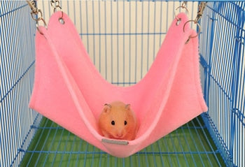 Warm Plush Hammock For Small Pets - wnkrs