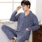 Blue Gray Plaid / 4XL