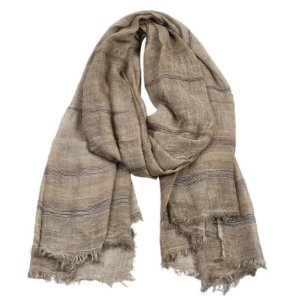 Men's Cotton and Linen Scarf - Wnkrs