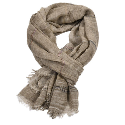 Men's Cotton and Linen Scarf - Wnkrs