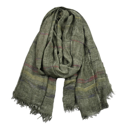 Men's Cotton and Linen Scarf - Wnkrs