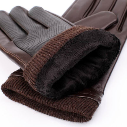 Men's Elegant Genuine Leather Gloves - Wnkrs
