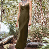 Vestido verde militar