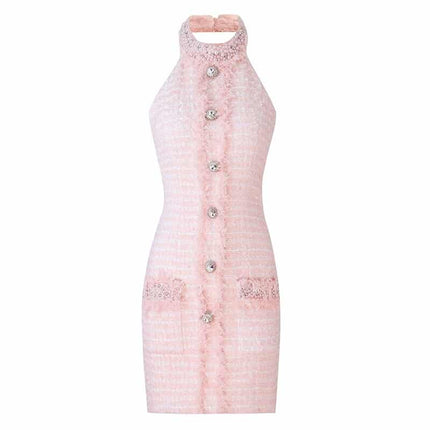 Women's Elegant Backless Dress - Wnkrs