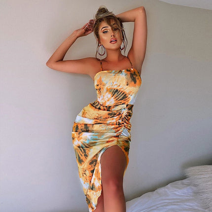 Women's Sleeveless Spaghetti Strap Dress - Wnkrs