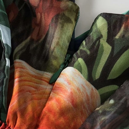 Women's Tropical Print Maxi Dress - Wnkrs