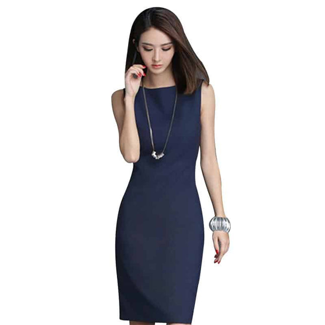 Women's Classic Office Dress - Wnkrs