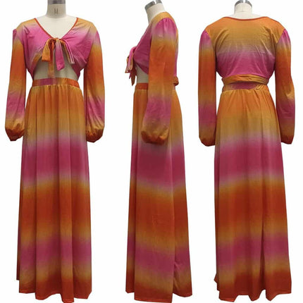 Summer Vintage Maxy Dress for Women - Wnkrs