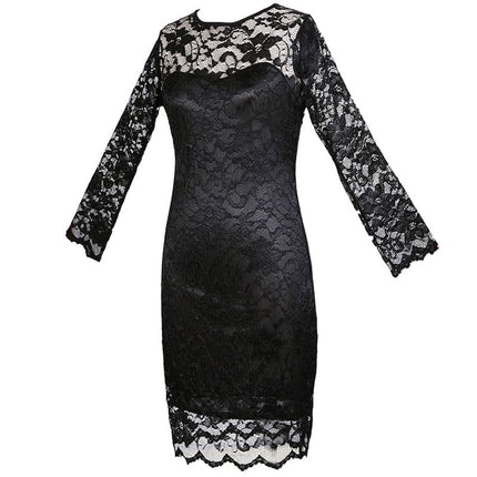 Bodycon Floral Lace Women's Dress - Wnkrs