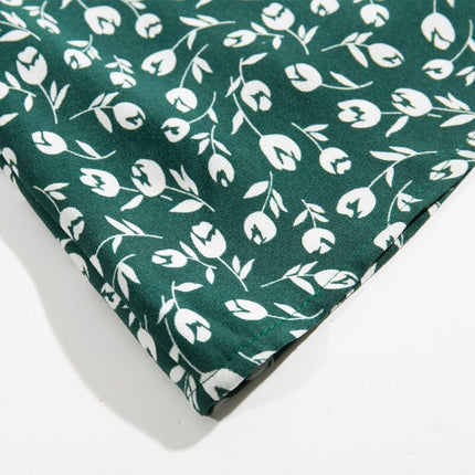Casual Floral Printed Slim Dress - Wnkrs