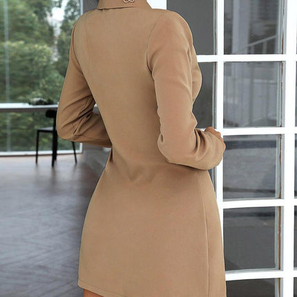 Women's Long-Sleeved Blazer Dress - Wnkrs