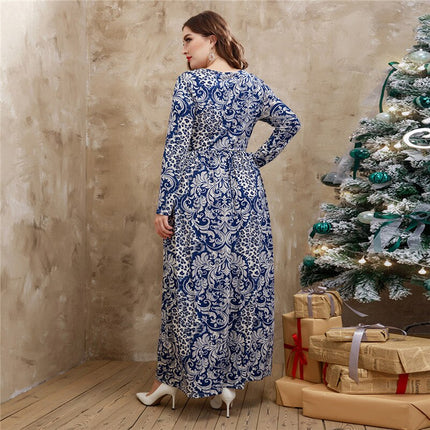 Women's Fashion Modest Maxi Dress - Wnkrs