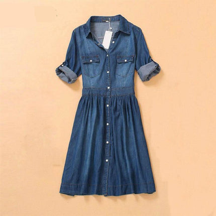 Women's Denim Shirt Dress - Wnkrs