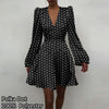 Black polka dot