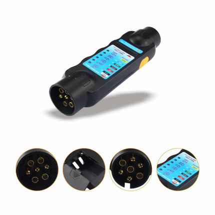 Durable 12V 7-Pin Truck Plug Tester - wnkrs