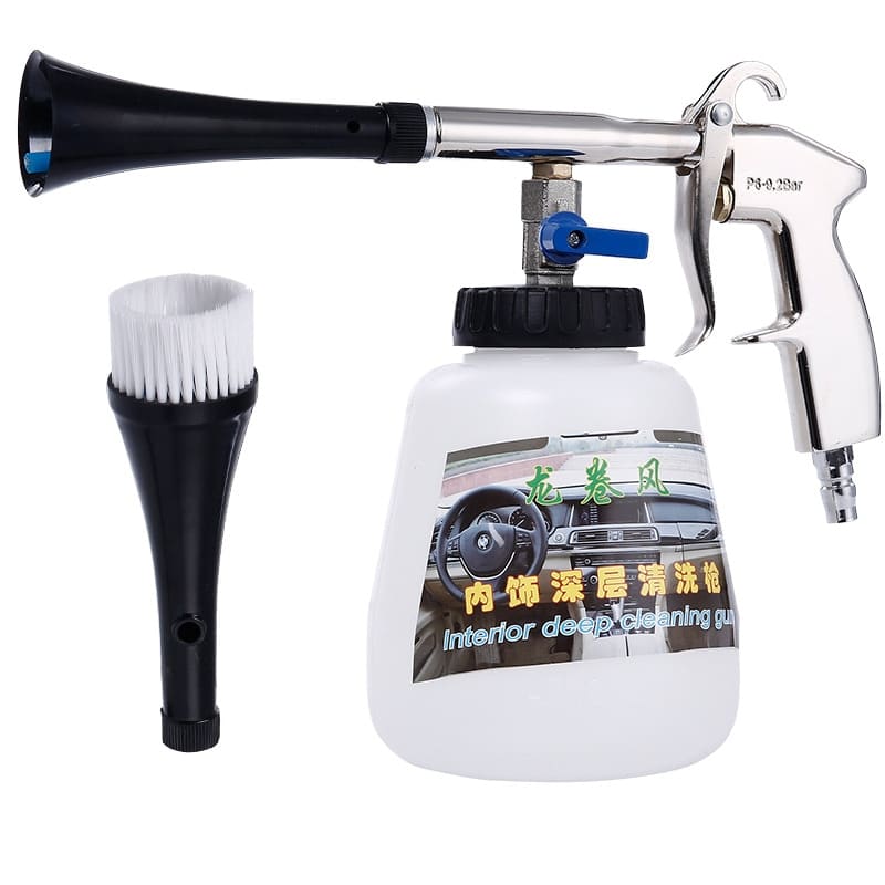 Compressed-Air Cleaning Gun with Connector Options