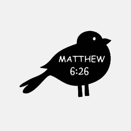 Matthew 6:26 Car Sticker - wnkrs