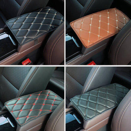 Leather Car Armrest Pad Cover - wnkrs