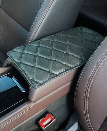 Leather Car Armrest Pad Cover - wnkrs