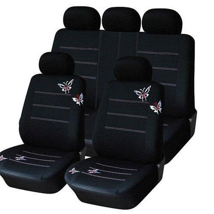 Butterfly Embroidered Seat Cover - wnkrs