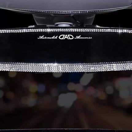 Rhinestone Car Rearview Mirror - wnkrs