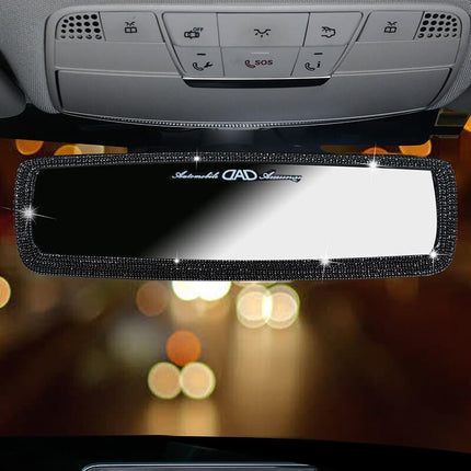 Rhinestone Car Rearview Mirror - wnkrs