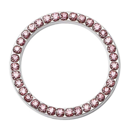 Glittering Crystal Car Start Button Ring - wnkrs
