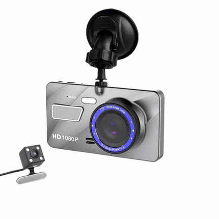 Silver Design Front and Rear Dashcamera with G-Sensor - wnkrs