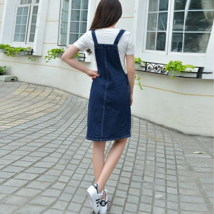 Casual Loose Overalls Dress - Wnkrs