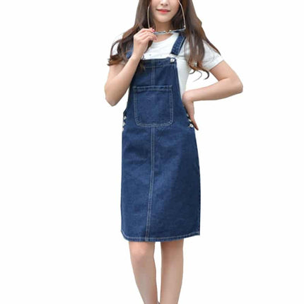 Casual Loose Overalls Dress - Wnkrs