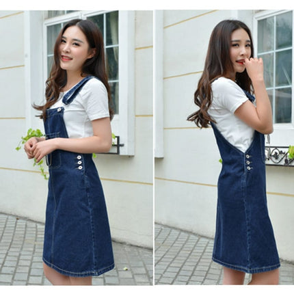 Casual Loose Overalls Dress - Wnkrs