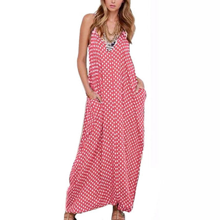 Women's Cami Dot Printed Maxi Dresses - Wnkrs