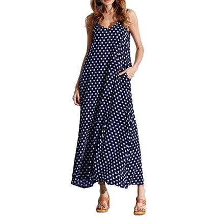 Women's Cami Dot Printed Maxi Dresses - Wnkrs