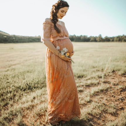 Off Shoulder Maxi Dress for Women - Wnkrs