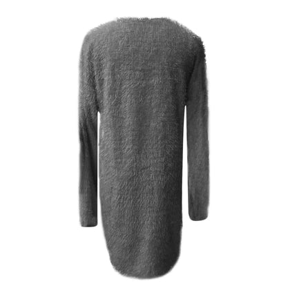 Solid Color Knitted Sweater Dress for Women - Wnkrs