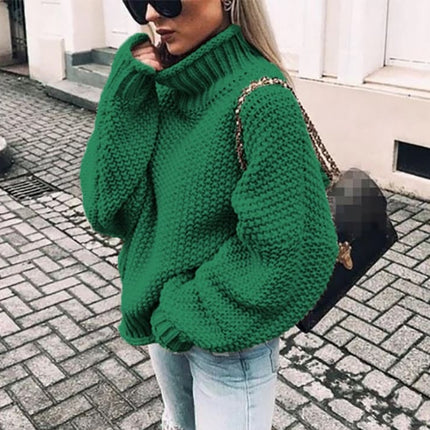 Women's Casual Loose Knitted Sweaters - Wnkrs