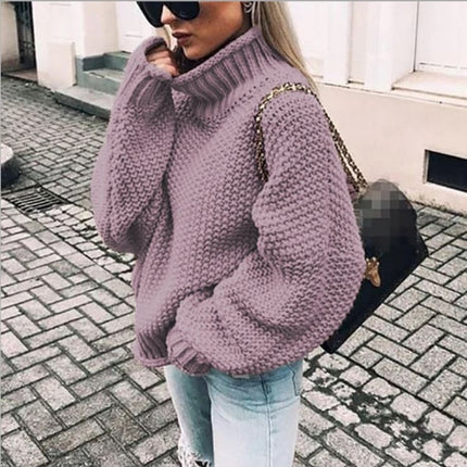 Women's Casual Loose Knitted Sweaters - Wnkrs