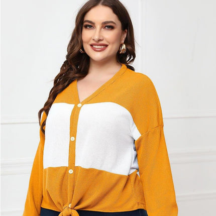 Patchwork Full Sleeve Top - Wnkrs