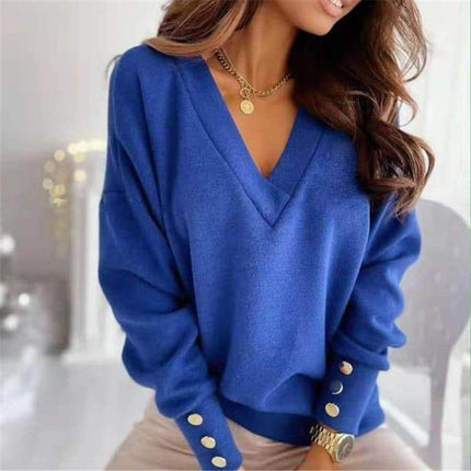 Autumn V-neck Long Sleeve - Wnkrs