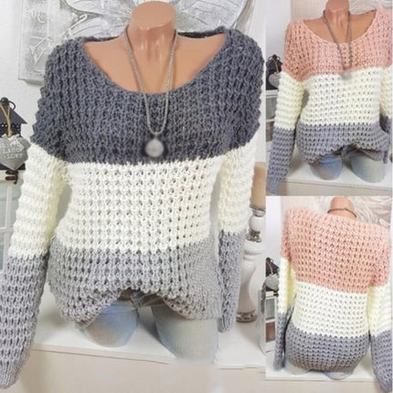 Patchwork Knitwear Sweater - Wnkrs