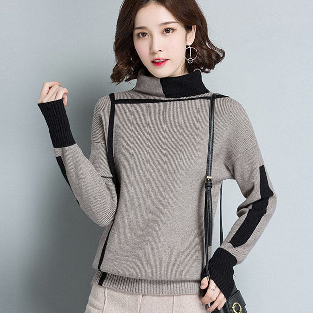 Wome's Turtleneck Sweater - Wnkrs