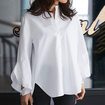 Flare Sleeved Loose Shirt for Women - Wnkrs