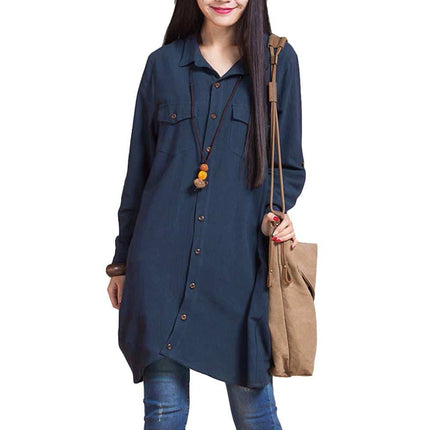 Women's Oversized Long Shirt - Wnkrs