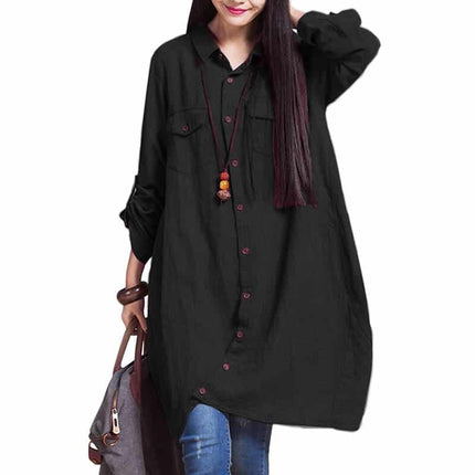 Women's Oversized Long Shirt - Wnkrs