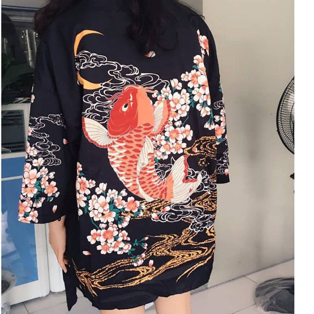 Women's Japanese Style Short Kimono - Wnkrs