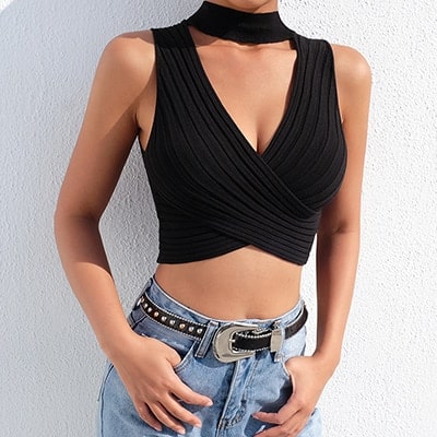 Women's Ribbed Crop Top - Wnkrs